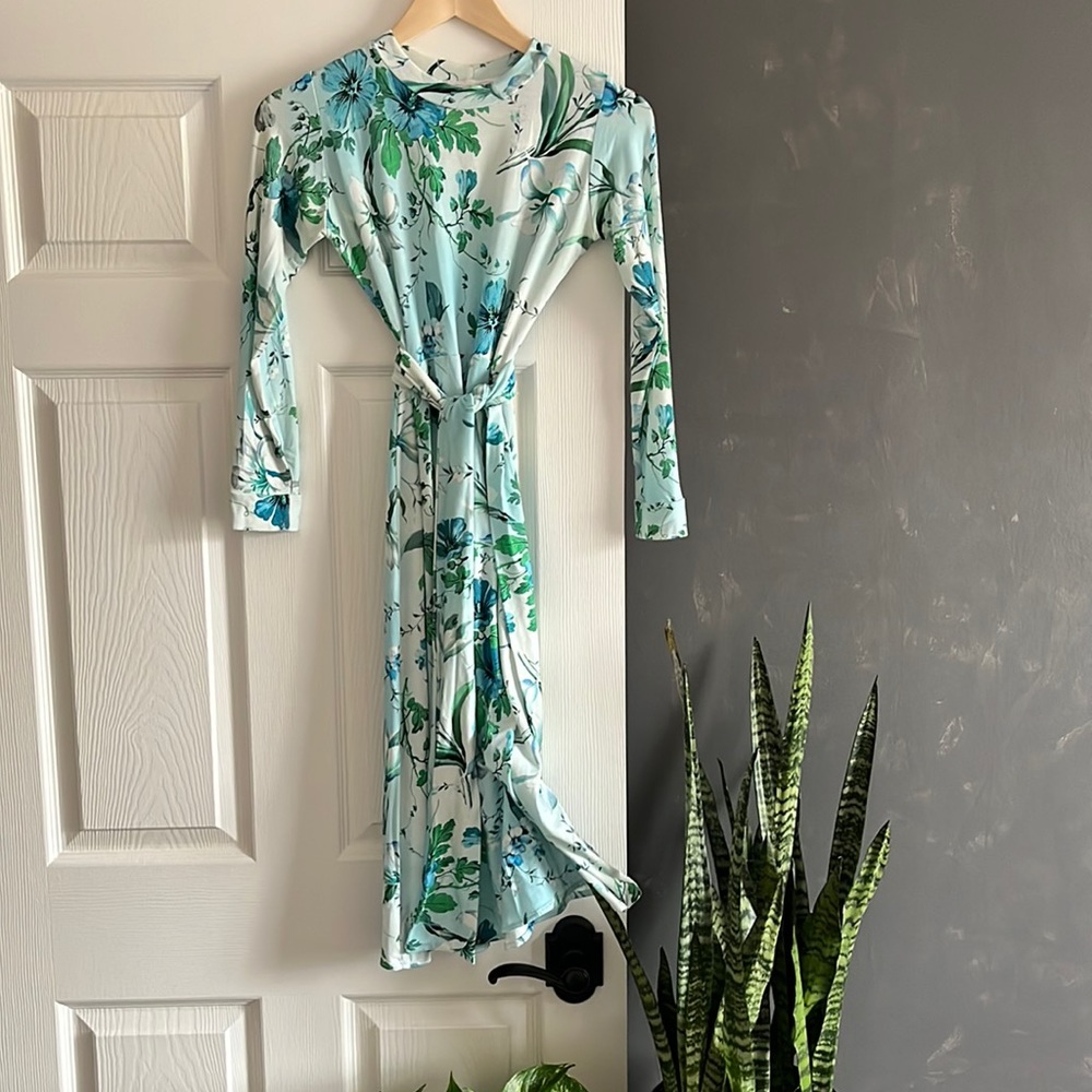 Enchanted Garden Midi Dress by Toronto designer Studiogang